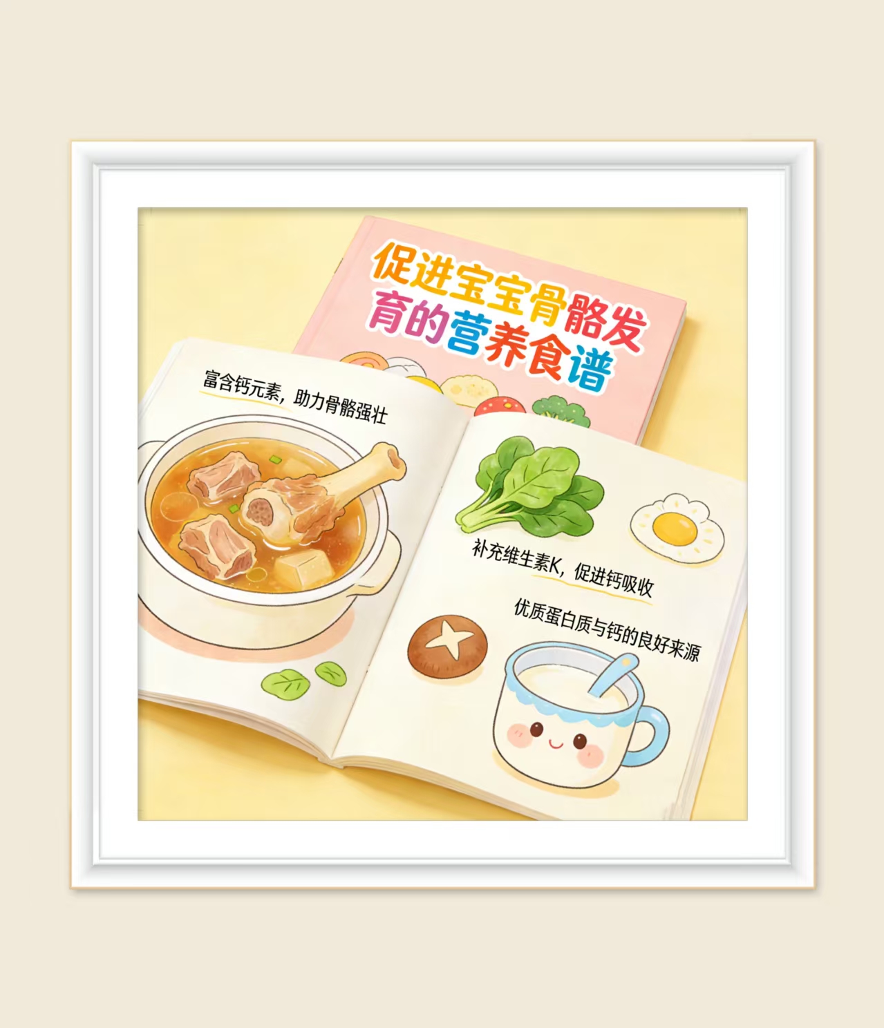 促进宝宝骨骼发育的营养食谱