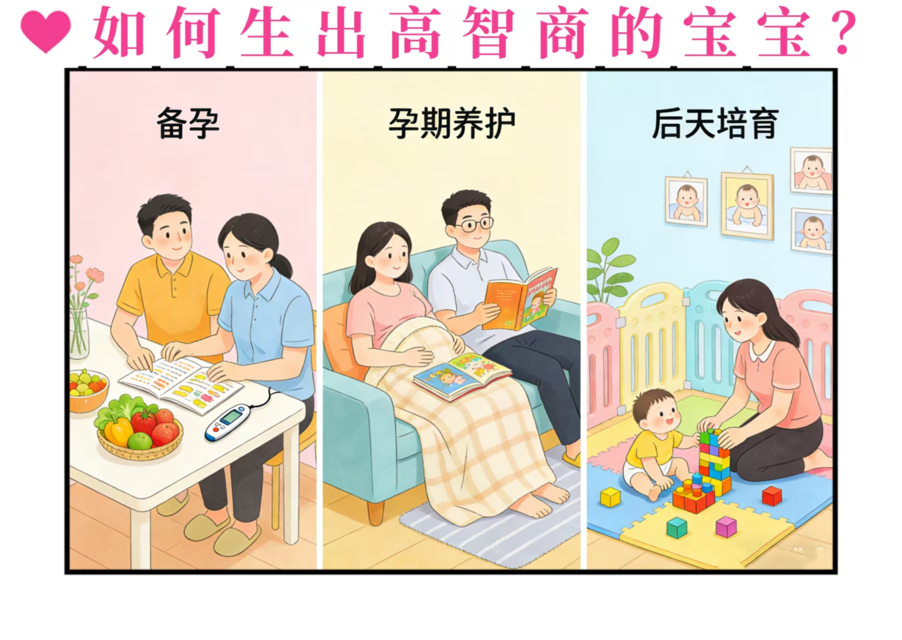 如何生出高智商的宝宝